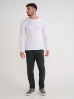 BASIC RIB CREW NECK-MEN