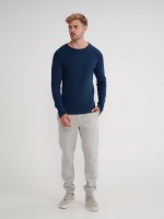 BASIC RIB CREW NECK-MEN