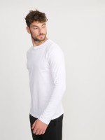 BASIC CREW NECK LONG SLEEVE SHIRT