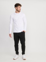 BASIC CREW NECK LONG SLEEVE SHIRT