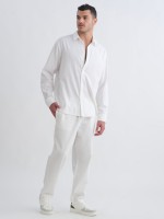 MEN LONG LINEN PANTS