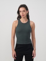 JUSTINE RIBBED TANK