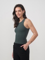 JUSTINE RIBBED TANK