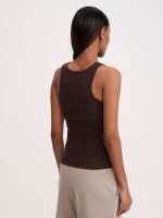 PENNY RIBBED BRA TOP