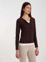 FRANKIE DOUBLE LAYER CARDIGAN