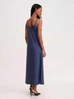 CAMI MIDI PRINTED DRESS