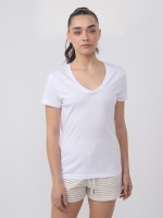 UNIQUE BASIC V NECK SHIRT
