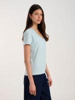 UNIQUE BASIC V NECK SHIRT