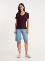 UNIQUE BASIC V NECK SHIRT