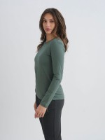 CREW NECK LONG SLEEVE SHIRT