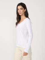 V- NECK LONG SLEEVE SHIRT
