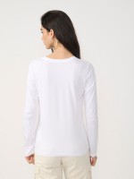 V- NECK LONG SLEEVE SHIRT