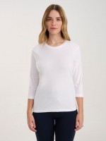 3/4 LENGTH SLEEVE BASIC SHIRT