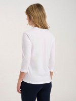 3/4 LENGTH SLEEVE BASIC SHIRT