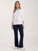 3/4 LENGTH SLEEVE BASIC SHIRT