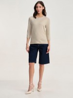 3/4 LENGTH SLEEVE BASIC SHIRT