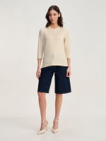 3/4 LENGTH SLEEVE BASIC SHIRT