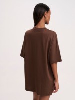 WOMEN OVERSIZE PRINTED TEE