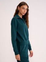 PAM HALF ZIP SWEATSHIRT