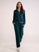 PAM HALF ZIP SWEATSHIRT