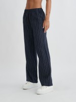 LINEN WIDE LEG PANTS