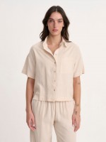 SHORT SLEEVES LINEN SHIRT