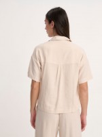 SHORT SLEEVES LINEN SHIRT