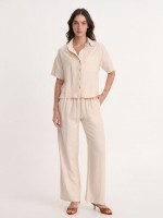 SHORT SLEEVES LINEN SHIRT