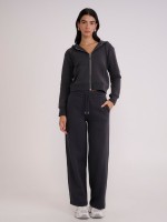 WOMEN NATURE ZIP UP HOODIE