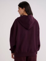 BERKELEY OVERSIZE ZIP UP HOODIE