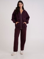 BERKELEY OVERSIZE ZIP UP HOODIE