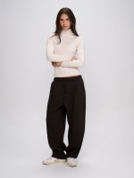 EMERALD BARREL PANTS