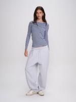 EMERALD BARREL PANTS