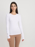 BASIC CREW NECK RIB-WOMEN