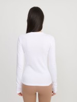 BASIC CREW NECK RIB-WOMEN