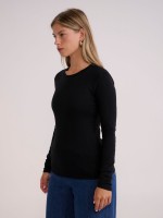 BASIC CREW NECK RIB-WOMEN
