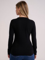 BASIC CREW NECK RIB-WOMEN