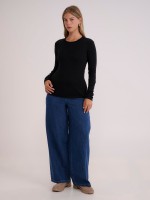 BASIC CREW NECK RIB-WOMEN