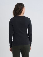 BASIC CREW NECK RIB-WOMEN