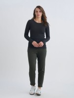 BASIC CREW NECK RIB-WOMEN