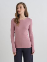 BASIC CREW NECK RIB-WOMEN