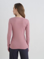 BASIC CREW NECK RIB-WOMEN