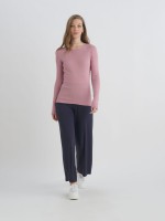 BASIC CREW NECK RIB-WOMEN