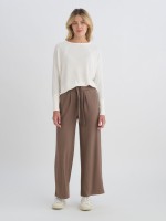 WIDE LEG FISHERMEN PANTS
