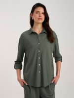 BE MINE BUTTON UP SHIRT