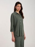 BE MINE BUTTON UP SHIRT