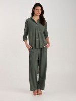 BE MINE BUTTON UP SHIRT