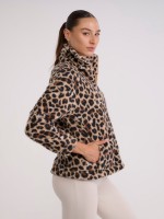 PRINTED FLEECE JACKET
