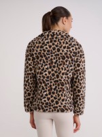 PRINTED FLEECE JACKET