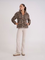 PRINTED FLEECE JACKET